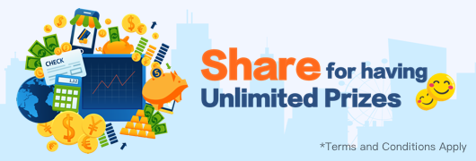 開心Share 齊齊領取禮品無極限