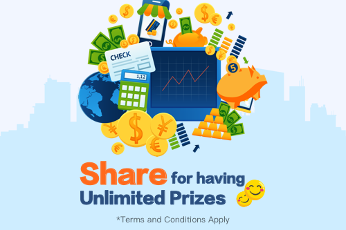 開心Share 齊齊領取禮品無極限